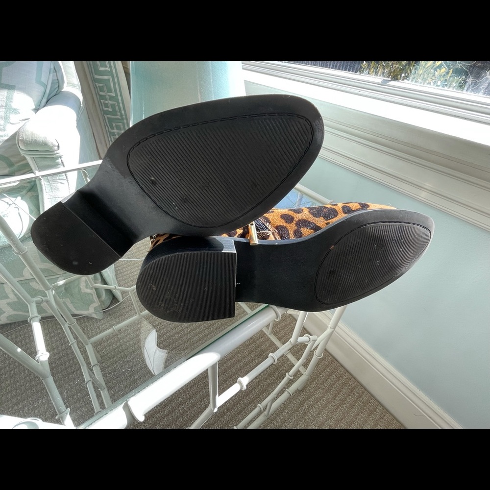 Madden Cheetah Print Booties. Great Condition - image 4